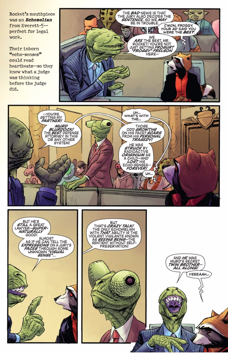 Illustration for article titled Rocket Makes the Best Comic Book Joke Ever